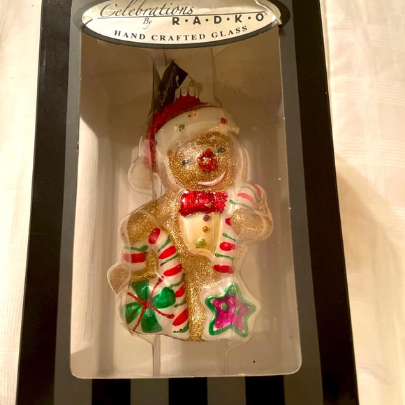 Christopher Radko Christmas ornament-VINTAGE-hand crafted 2014-new/in box - Picture 1 of 9